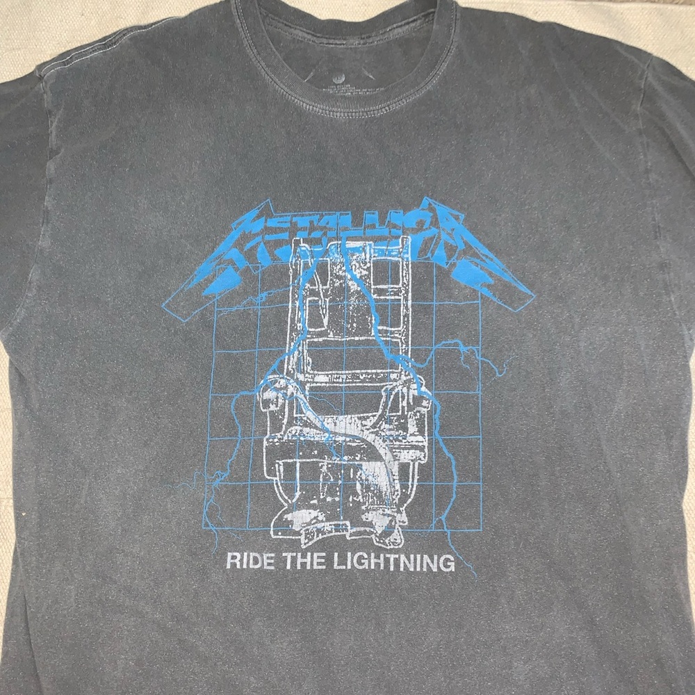 Metallica- Ride the Lightning Shirt
